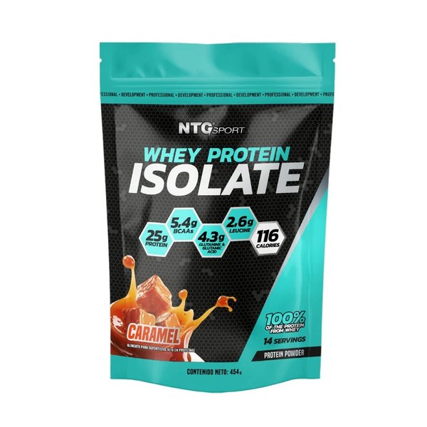 Whey Protein Isolate Caramel- 454gr
