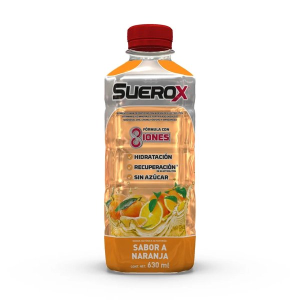 Suerox Sabor Naranja 630 ml