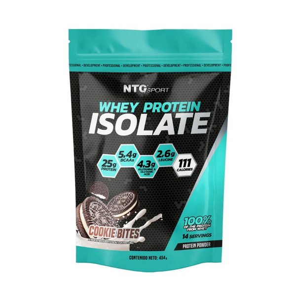 Whey Protein Isolate Cookie Bites 454gr