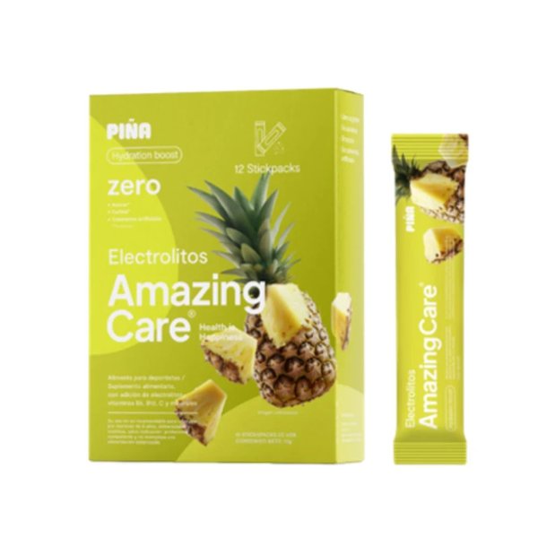 Electrolitos Sabor Piña 12 Sticks