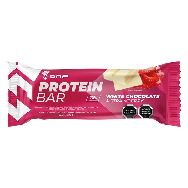 Protein Bar Chocolateblanco Frutilla 12Ux 55gr