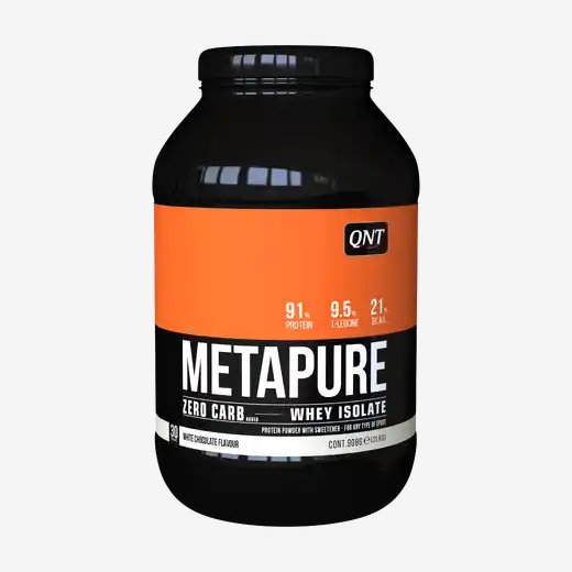 Proteína Metapure Izolate Zero Carb 980g Chocolate Blanco