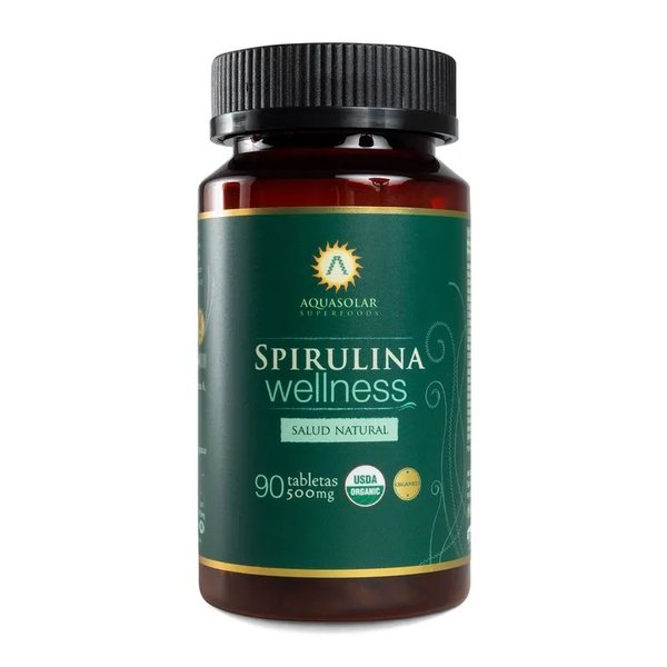 Spirulina Wellness 500mg 90Tabletas