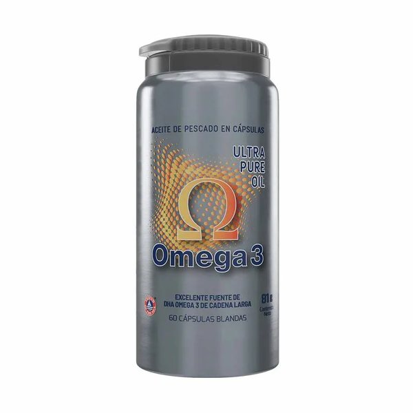 Omega 3 Ultrapure Oil 800/400mg 60 Cápsulas