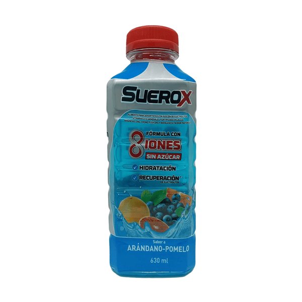 Suerox Sabor Arándano Pomelo Sin Azúcar 630 ml