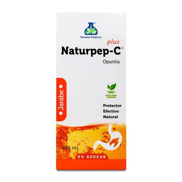 Naturpep-C Gel De Opuntia Jarabe 200 ml