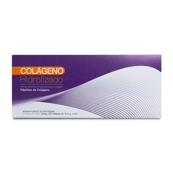 Colágeno Hidrolizado 10 gr Sabor Naranja 30 Sobres