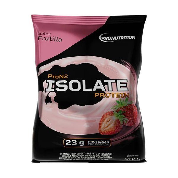 Proteina Aislada Sabor Frutilla 900g