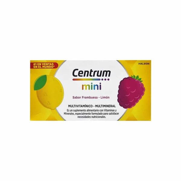 Centrum Mini Multivitaminico Multimineral 30 Comprimidos Masticables