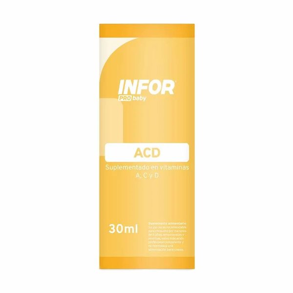 Infor Pro Baby Vitaminas Gotas Acd 30 ml