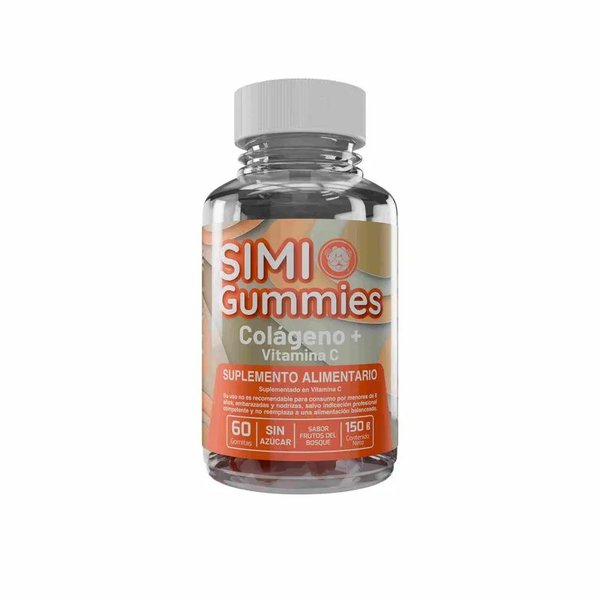 Simi Gummies Colágeno + Vitamina C 60 Gummies