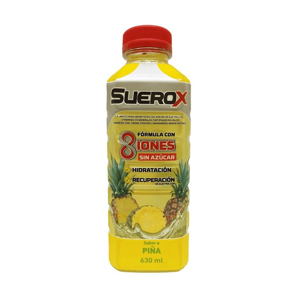 Suerox Sabor Piña Sin Azúcar 630 ml