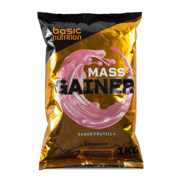 Pronutrition Mass Gainer Ganador De Peso Sabor Frutilla 1kg