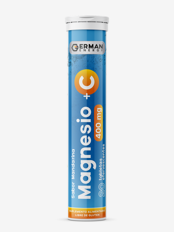 Magnesio + Vitamina C X20 Tabletas Efervescentes