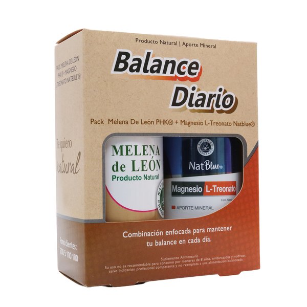 Pack Magnesio L-Treonato Con Melena De Leon