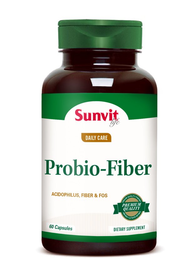Probiótico Probio Fiber X 60 Cápsulas Sunvit Life