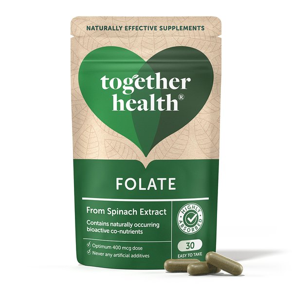 Folate X30 Cápsulas, Together Health