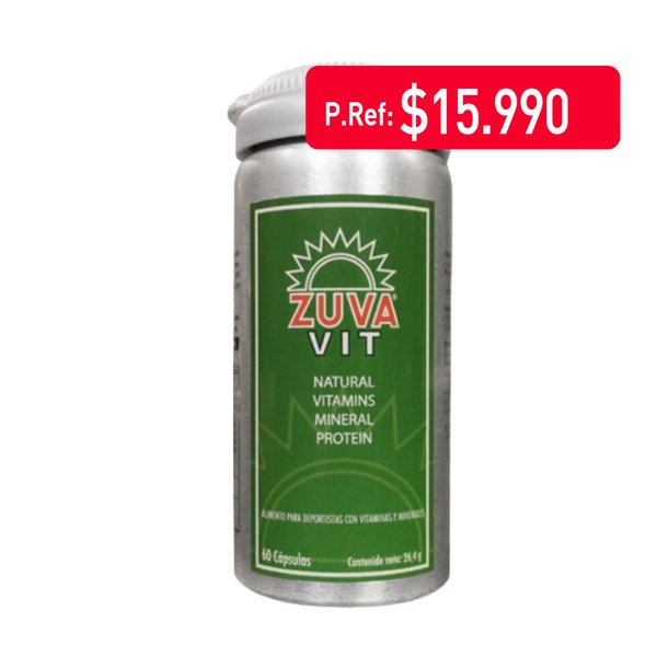 Zuvavit X60 Cápsulas, Zuvavit