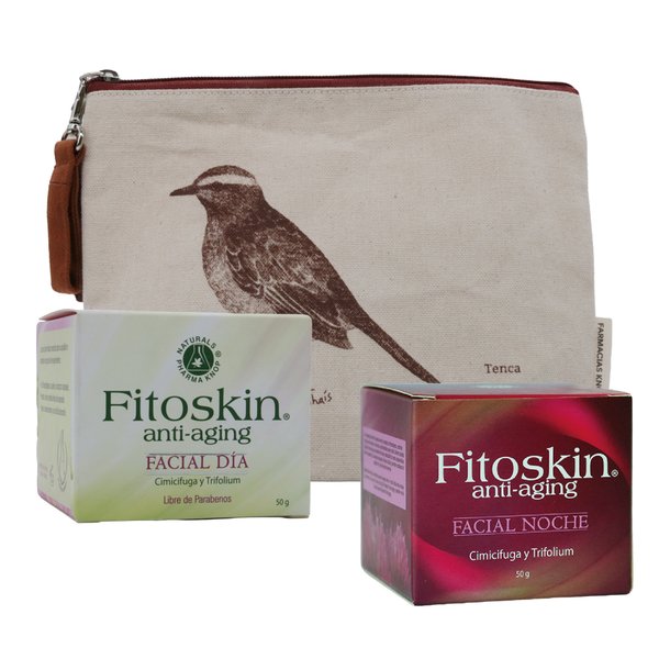 Pack Fitoskin Crema Dia + Crema Noche 50g + Cosmetiquero