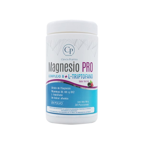 Magnesio Pro Complejo B + Triptofano 150g, Cpn