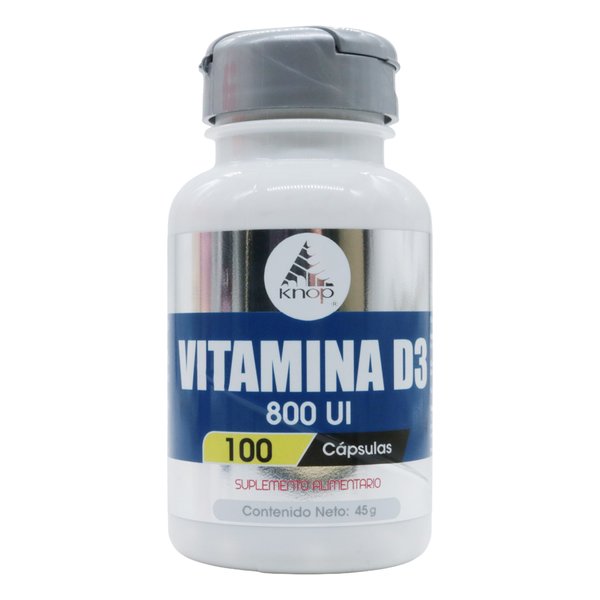 Vitamina D3 800 Ui X 100 Cápsulas