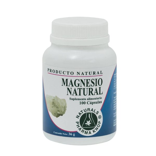 Magnesio Natural 260mg X 100 Cápsulas
