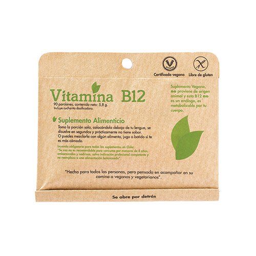 Vitamina B12 5,8g 90 Porciones Dulzura Natural