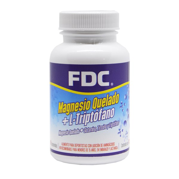 Magnesio Quelado L-Triptofano X 90 Cápsulas Fdc