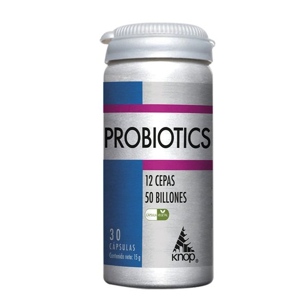 Probiotics 12C 50B X 30 Cápsulas Knop Laboratorios