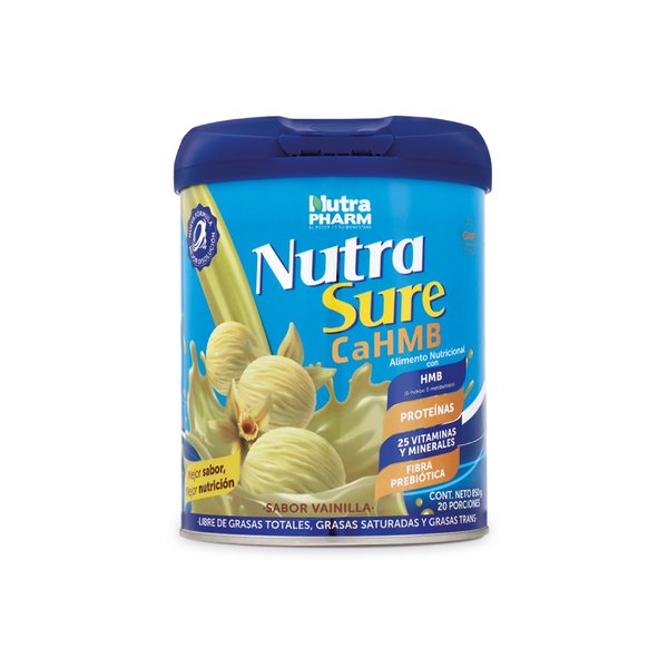 Nutrasure Cahmb Vainilla 850 Grs, Nutrapharm