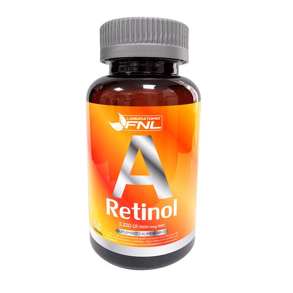 Vitamina A Retinol X60 Cápsulas, Fnl