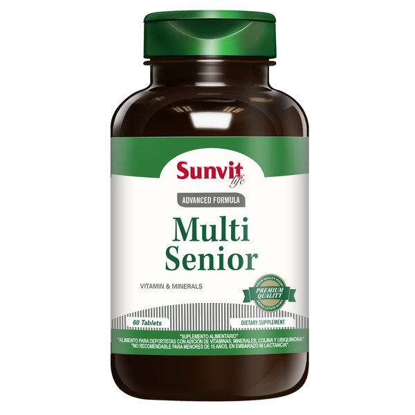 Multi Senior X60 Tabletas, Sunvit Life