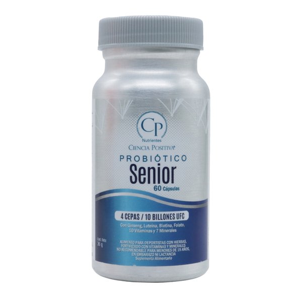 Probiótico Senior X60 Cápsulas, Cpn