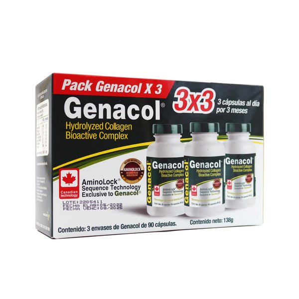 Pack X3 Genacol X 90 Cápsulas