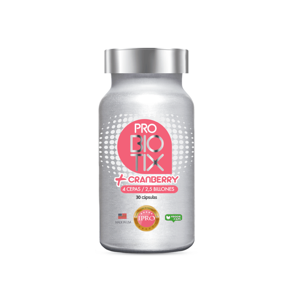 Probiotix Cranberry 4 Cepas 50B X 30 Cápsulas