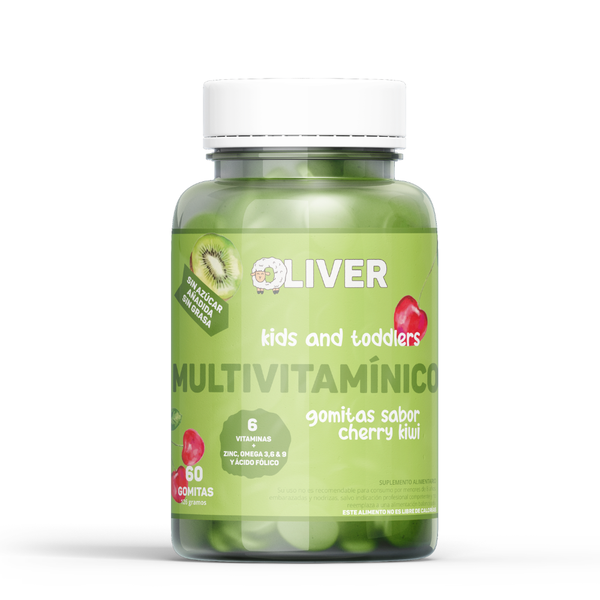 Multivitamínico X60 Gomitas, Oliver Kids