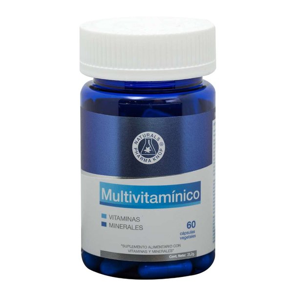 Multivitamínico 358mg X 60 Cápsulas Vegetales Natblue