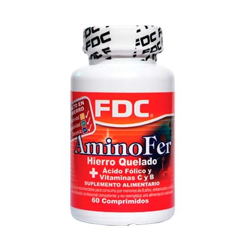 Aminofer X 60 Comprimidos Fdc
