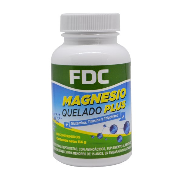 Magnesio Quelado Plus X 60 Comprimidos Fdc