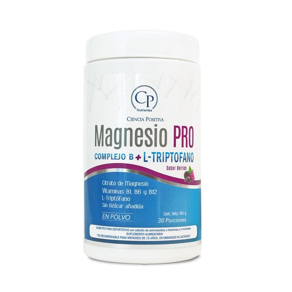 Magnesio Pro Complejo B + Triptofano 150g, Cpn