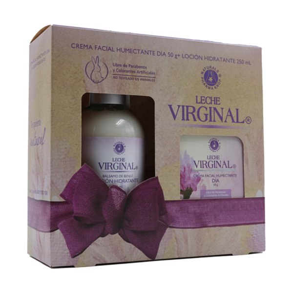 Pack Leche Virginal Loción 250 ml + Crema De Día 50g