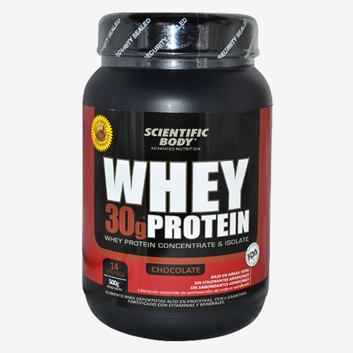 Whey Protein Chocolate 500g Scientific Body