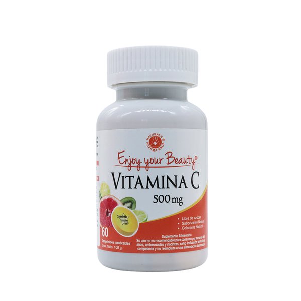 Vitamina C 500mg X 60 Comprimidos Masticables, Enjoy Your Beauty