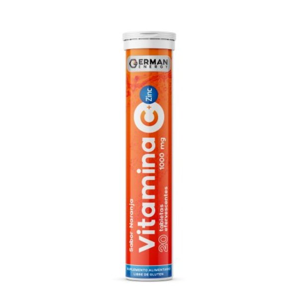 Vitamina C + Zinc 1000mg 20Tabletas Efervescentes