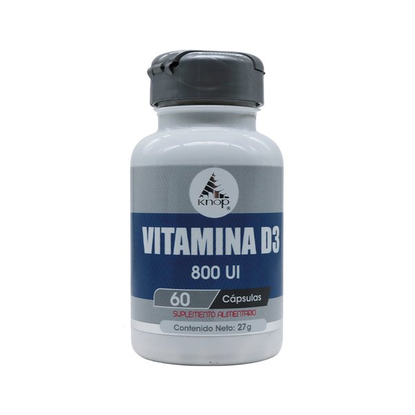 Vitamina D3 800 Ui X 60 Cápsulas