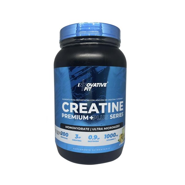 Creatine Premium Plus Series Innovative Fit 200Servicios 1kg Sabor Limonada