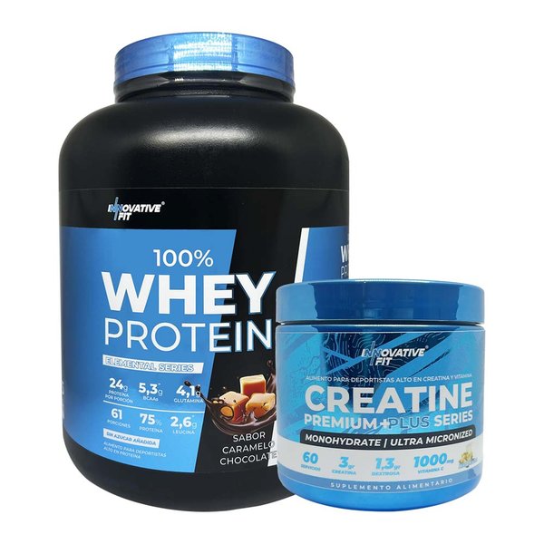 Whey Protein 4,5lb + Creatine Premium Plus Series Innovative Fit 300gr