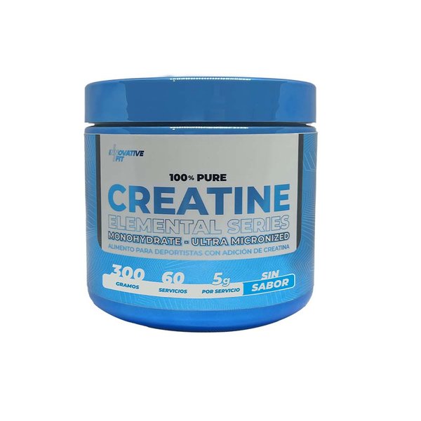 Creatina Elemental Series Innovative Fit 60Servicios 300g Sin Sabor