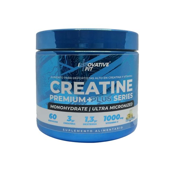 Creatine Premium Plus Series Innovative Fit 60Servicios 300g Sabor Limonada