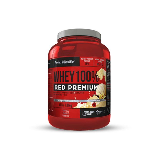Whey 100% Red Premium 4lb Black Line Perfect